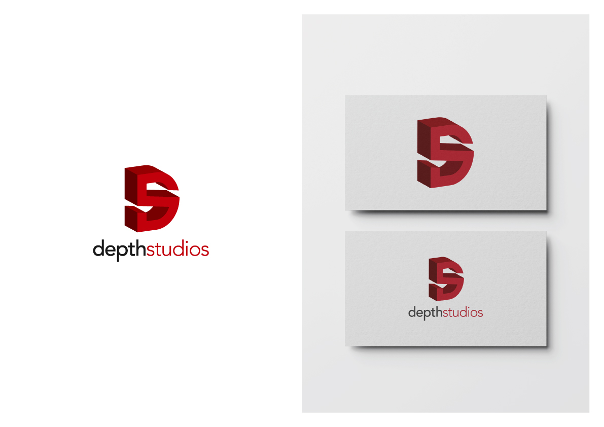 Logo Design by The Marble Peach for Depth Studios post productions | Design #24605466