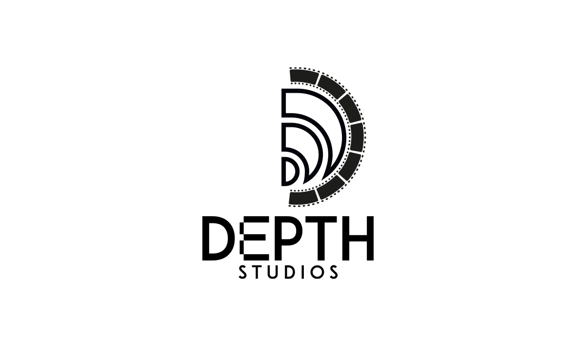 Diseño de Logo por trufya para Depth Studios post productions | Diseño #24650953