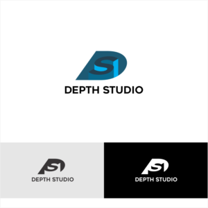 Logo Design by Arham Hidayat for Depth Studios post productions | Design #24622876