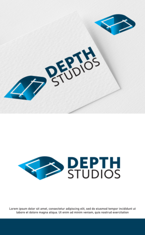 Logo Design by 4AD for Depth Studios post productions | Design: #24650659