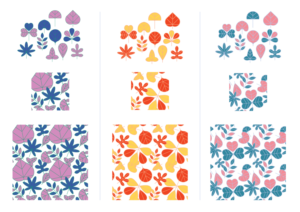 Female Focused Patterns | Grafik-Design von eleven