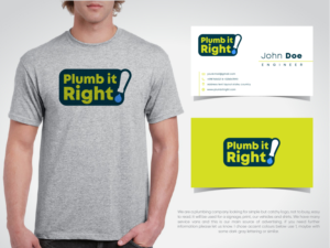 Plumb it Right! | Logo Design by dharlan