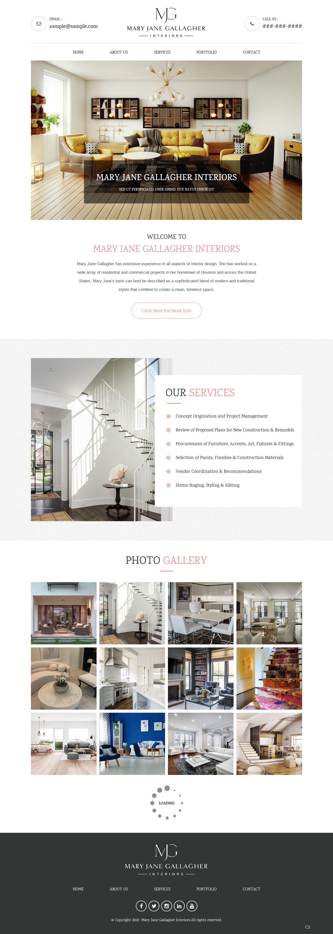 Web Design by pb for this project | Design #24599433