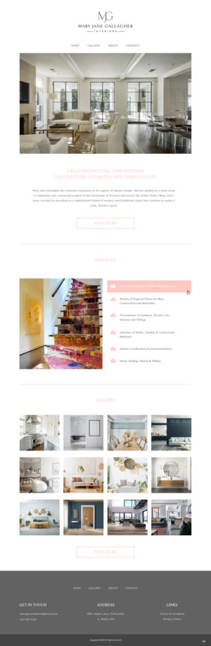Web Design by pb for this project | Design: #24599452