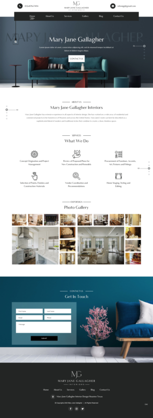 Web Design by pb for this project | Design: #24599454