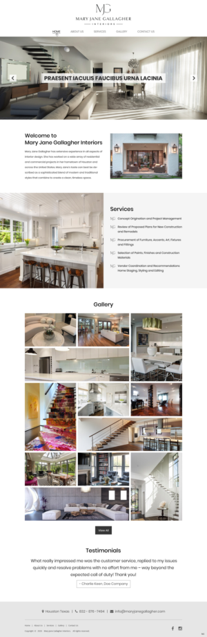 Web Design by pb for this project | Design: #24599456