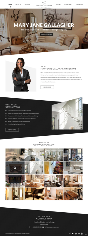 Web Design by pb for this project | Design: #24599460