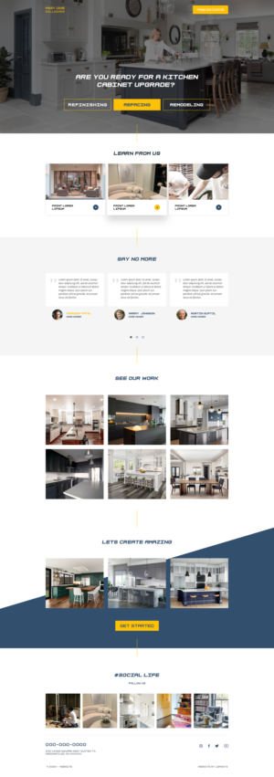 Website for an interior designer | Web Design par lemosys infotech
