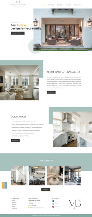 Web Design by Creative Design for this project | Design: #24647860