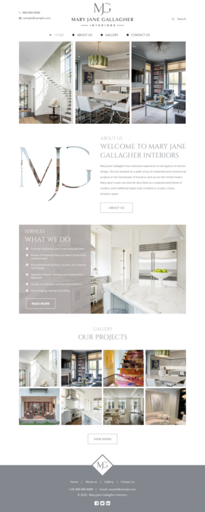 Web Design by Starlyn DS for this project | Design: #24597446