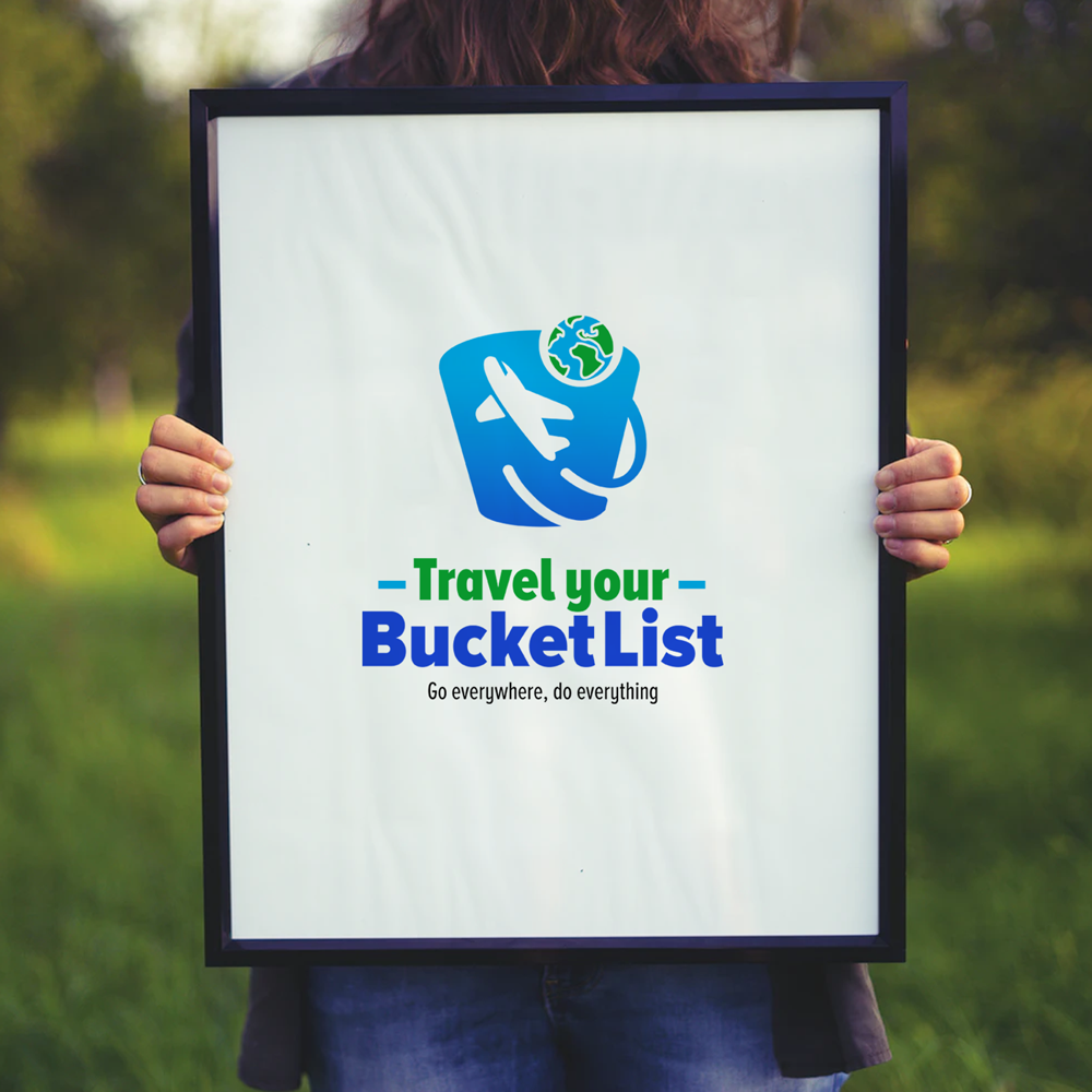 Logo Design by imke for Travel your bucket list | Design #24597433