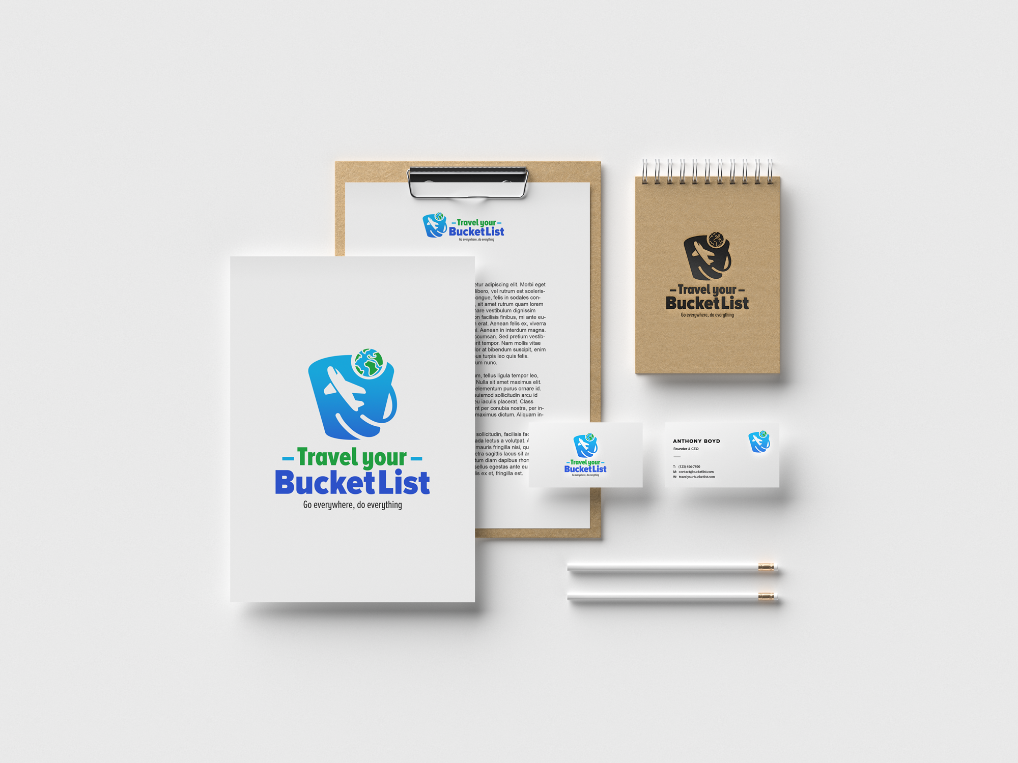 Logo Design by imke for Travel your bucket list | Design #24597435