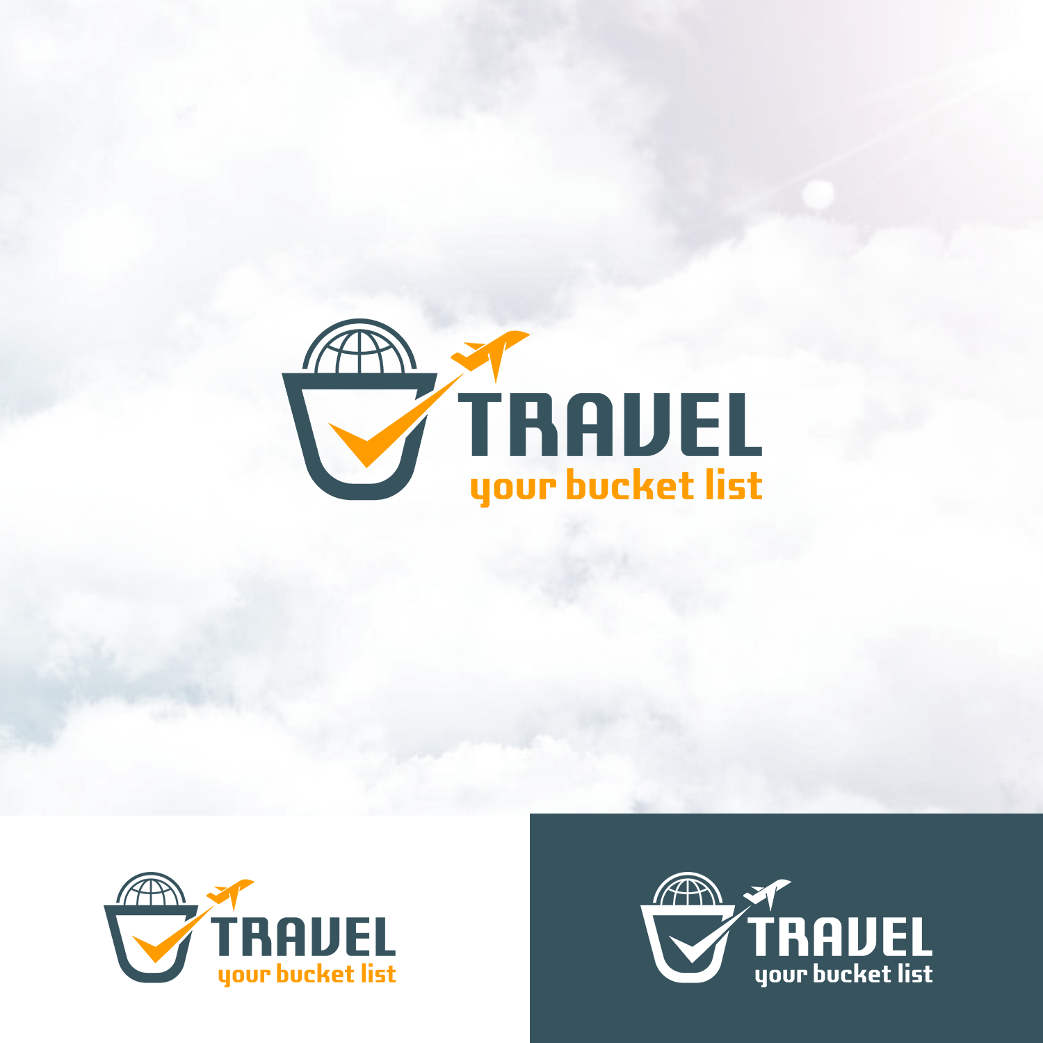 Logo-Design von Creative Bros für Travel your bucket list | Design #24596234