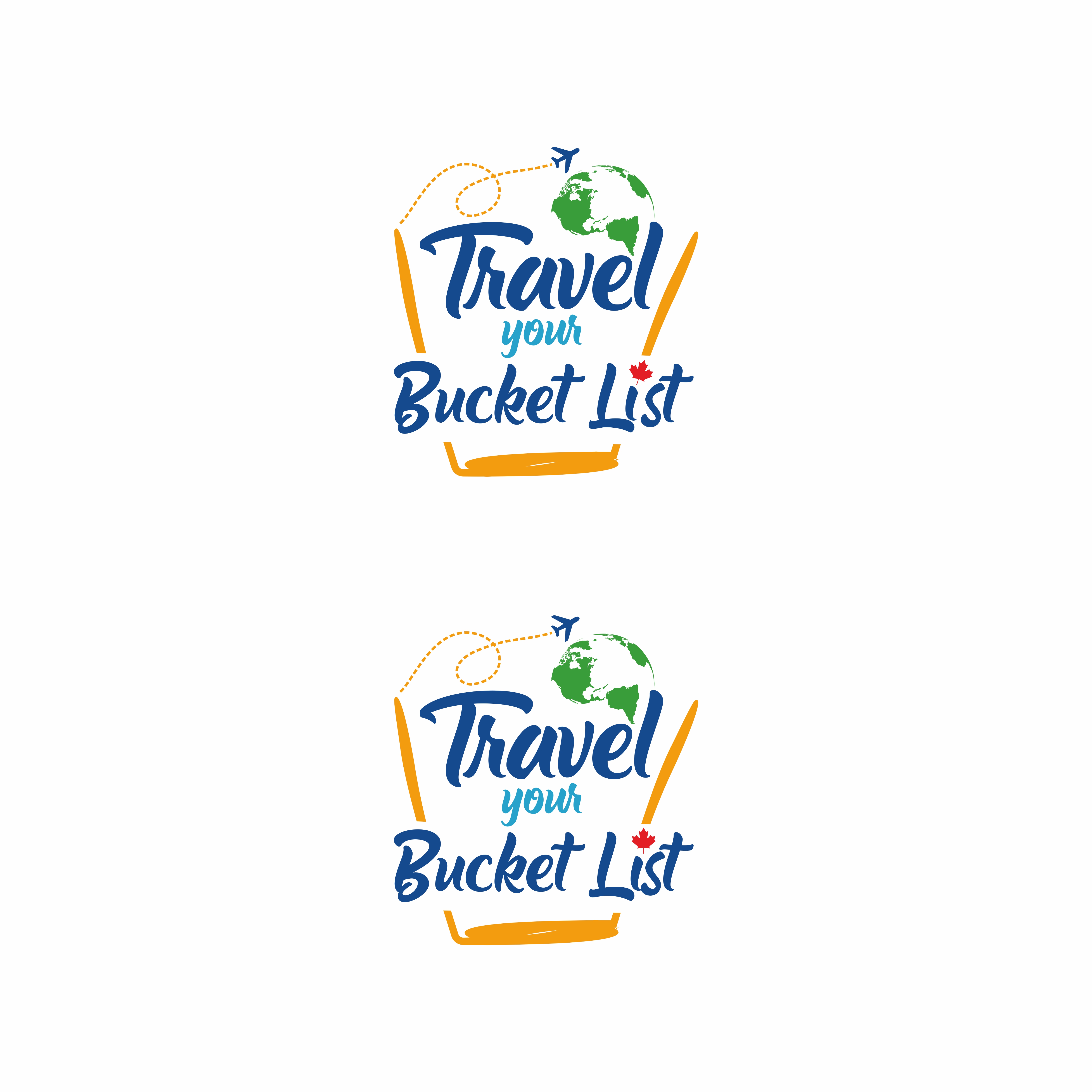 Logo Design by 4AD for Travel your bucket list | Design: #24602005
