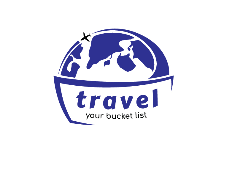 Logo Design by saurov for Travel your bucket list | Design #24599112