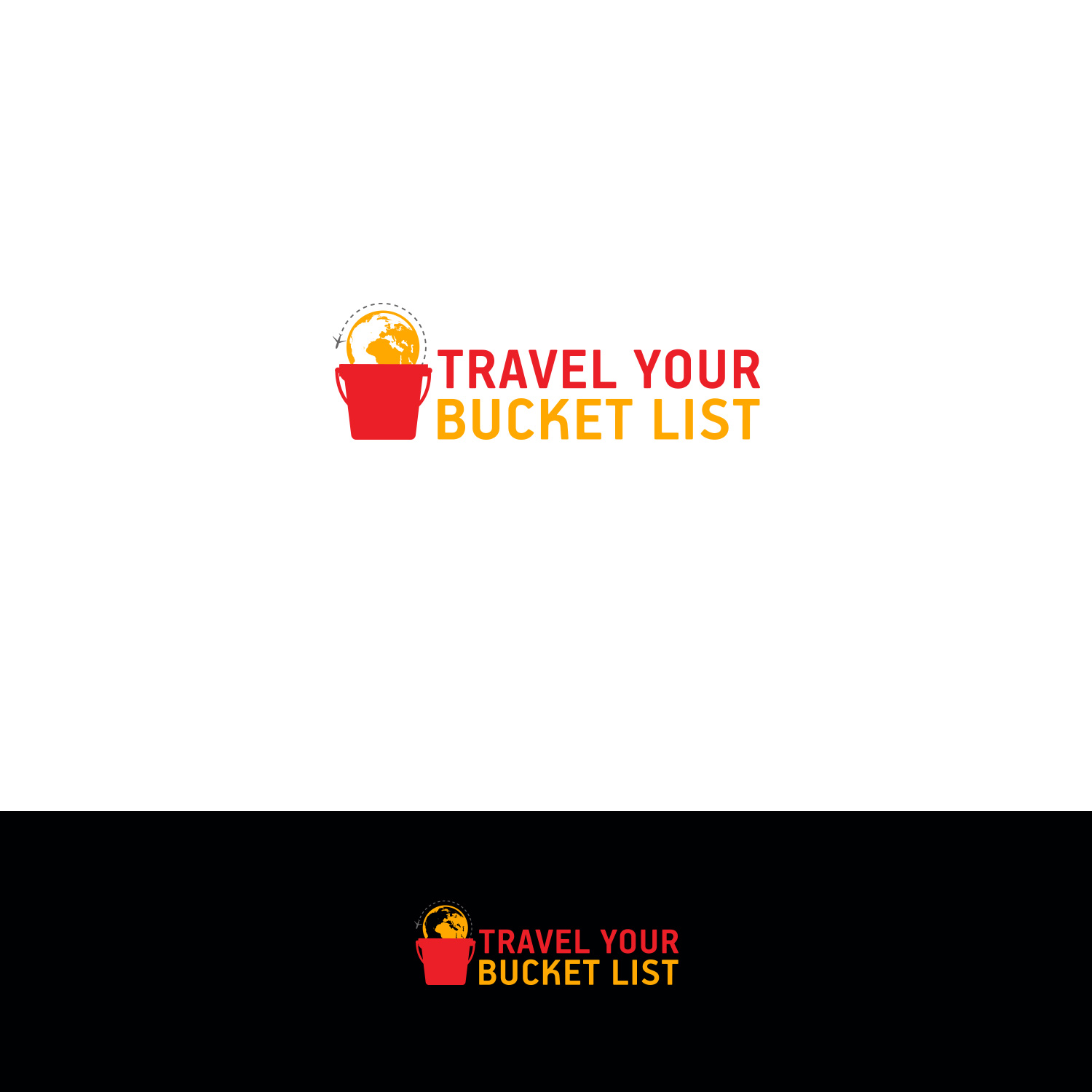 Logo Design by DesignDUO for Travel your bucket list | Design #24596412