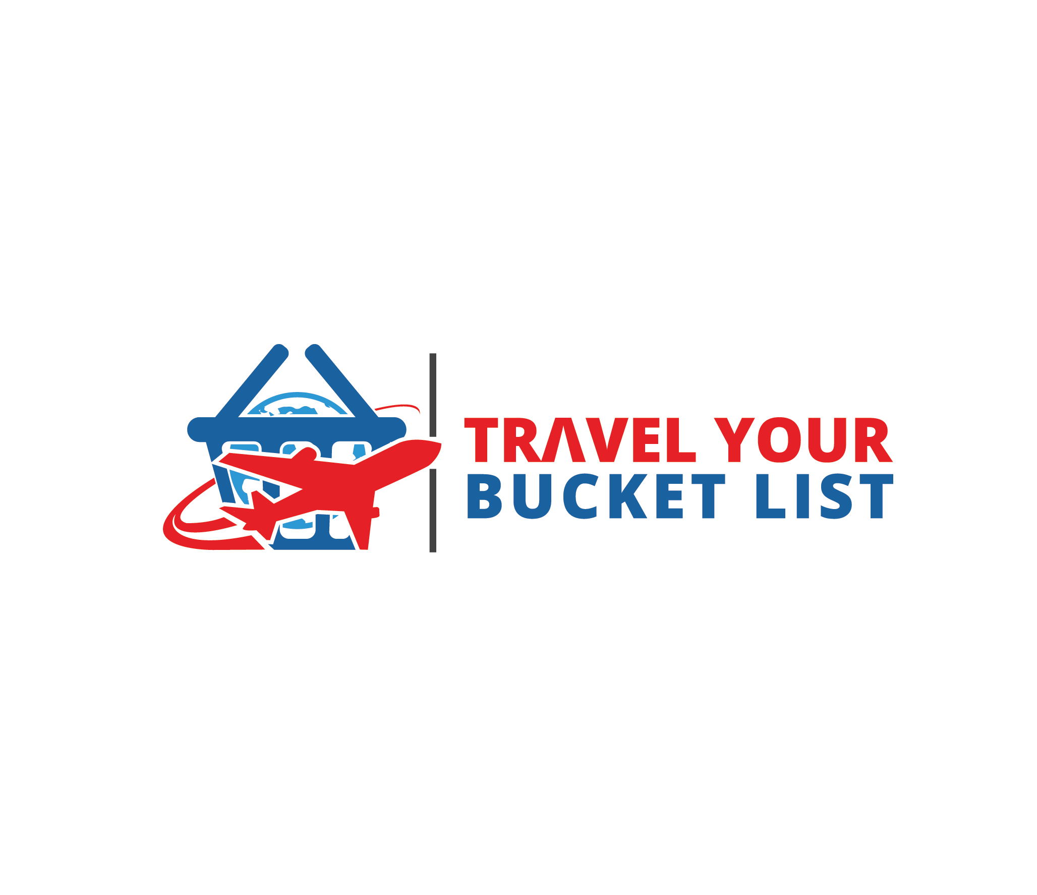 Logo-Design von RuangDisain für Travel your bucket list | Design #24596770