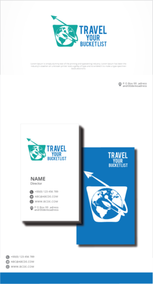 Logo Design by graphicevolution for Travel your bucket list | Design: #24597066