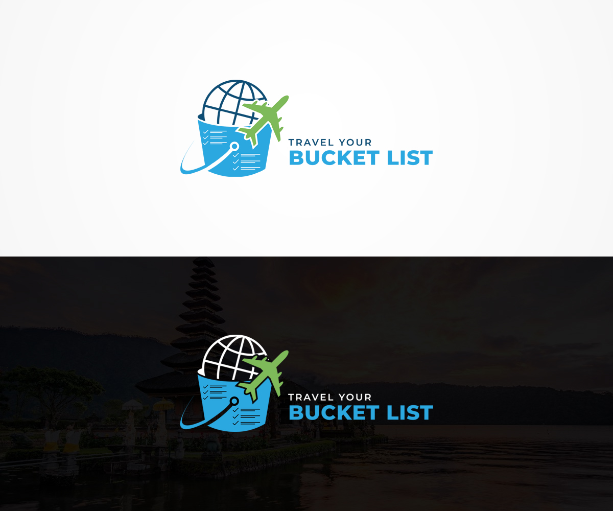 Logo Design by tejas.hapani for Travel your bucket list | Design #24597099