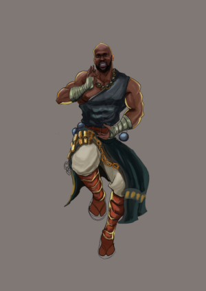Warriors Monks and Samurai  | Diseño Con Ilustración por Nublan Ameram