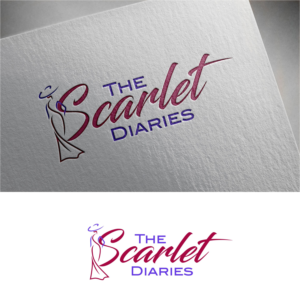 The Scarlet Diaries | Logo Design by Jeferson HP