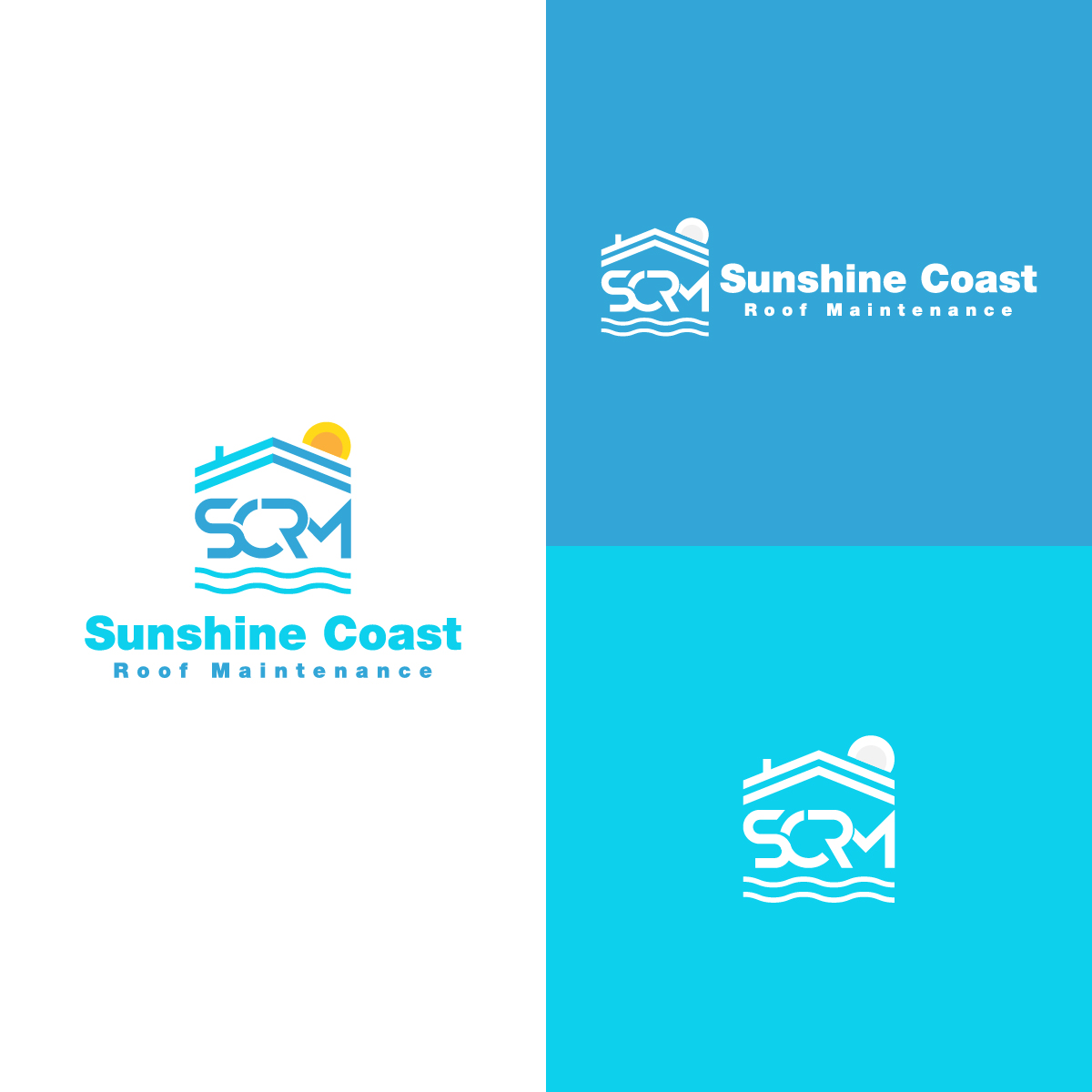 Logo Design by MuhammadHussnain for Saltwater Roofing | Design #24601722