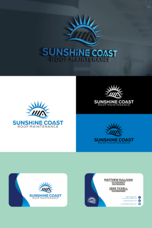 Sunshine Coast Roof Maintenance | Logo Design by Veronica 10