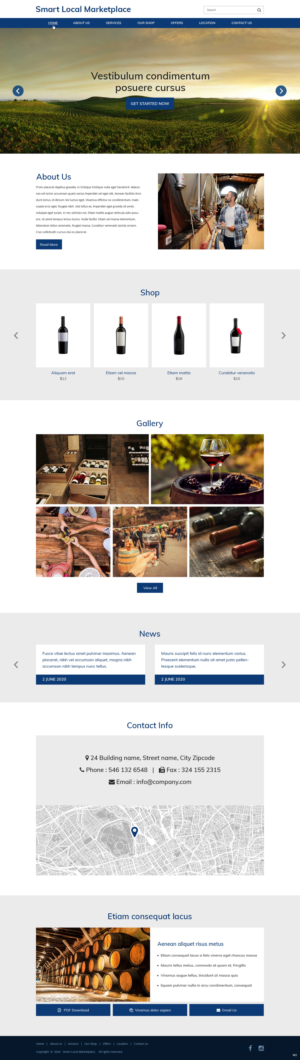 Web Design by pb for Smart Ads International EOOD | Design: #24606573