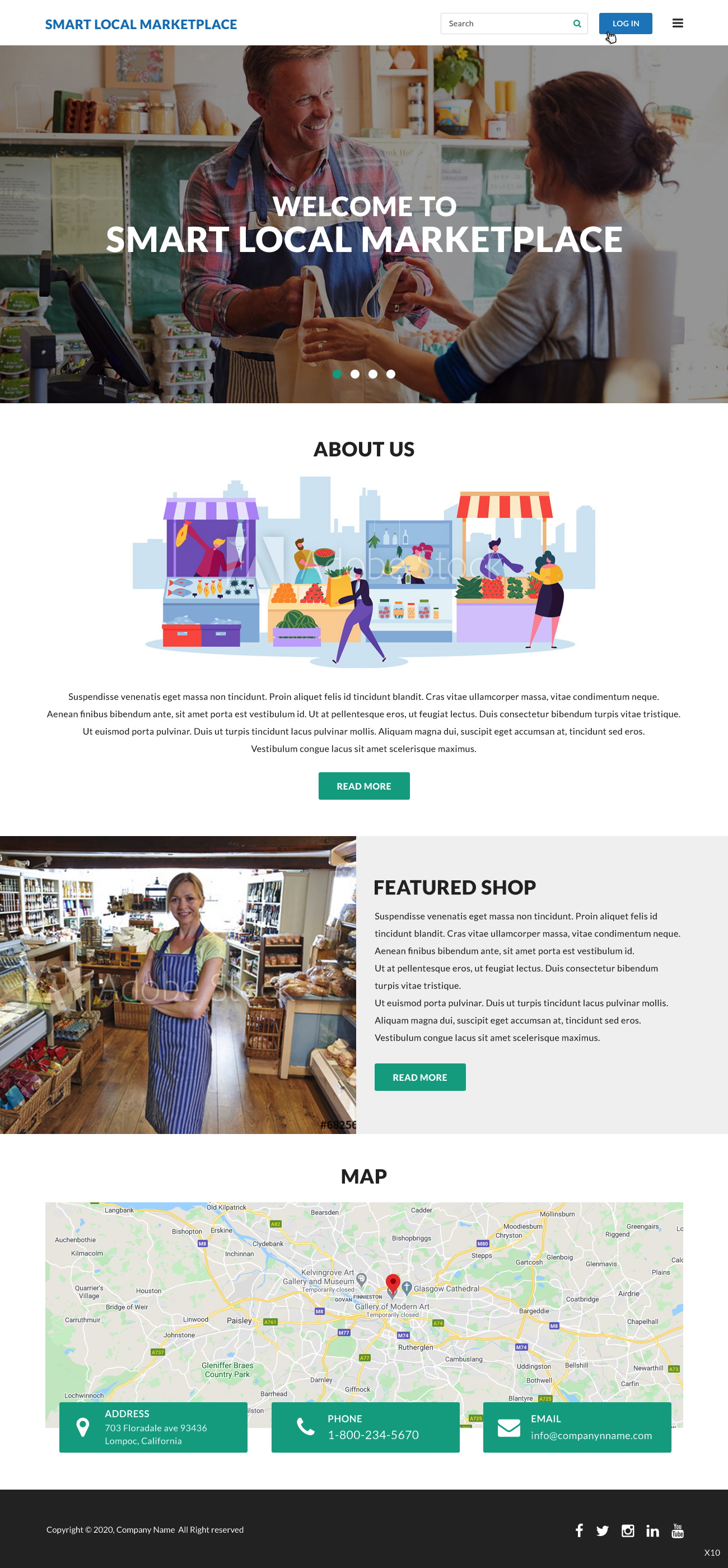 Web Design by pb for Smart Ads International EOOD | Design #24608404