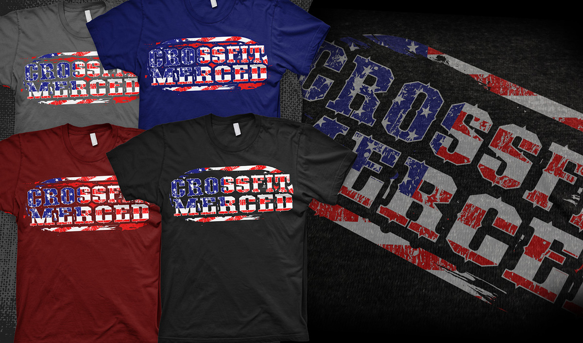 T-shirt Design by Mayonpx for CrossFit Merced | Design #3074343