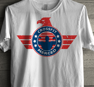 T-shirt Design by skewness888 for CrossFit Merced | Design #3052103