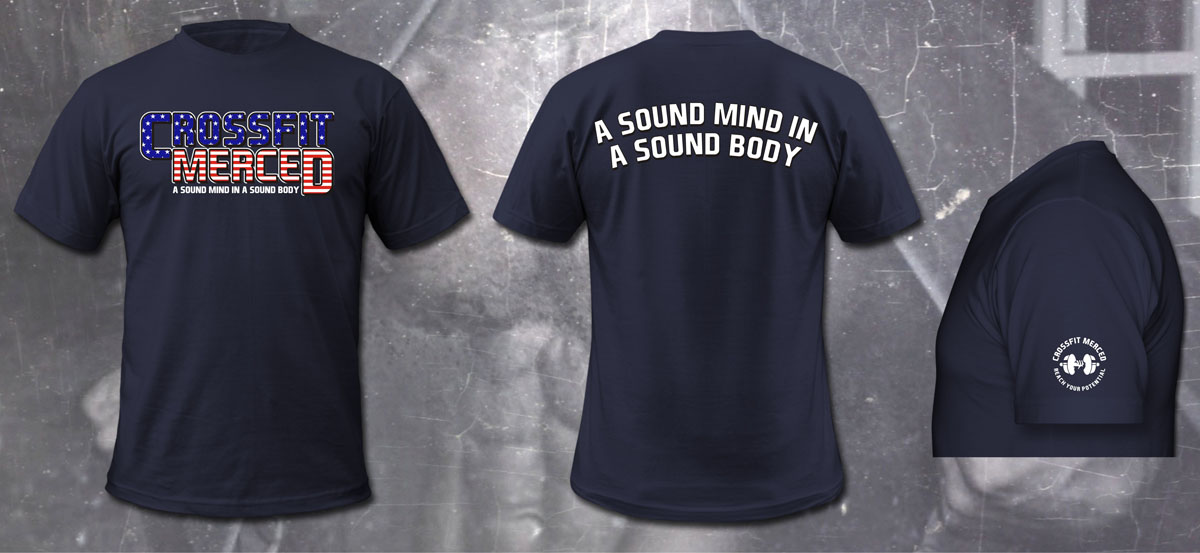 T-Shirt-Design von tatijanam für CrossFit Merced | Design #3074726