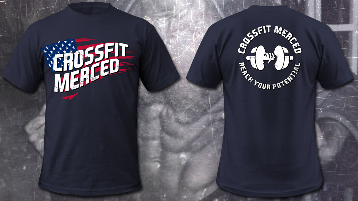 T-Shirt-Design von tatijanam für CrossFit Merced | Design #3074728