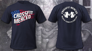 T-shirt Design by tatijanam for CrossFit Merced | Design: #3074728