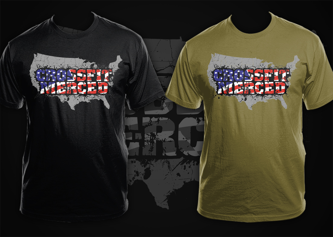 T-shirt Design by D'Mono for CrossFit Merced | Design #3069228