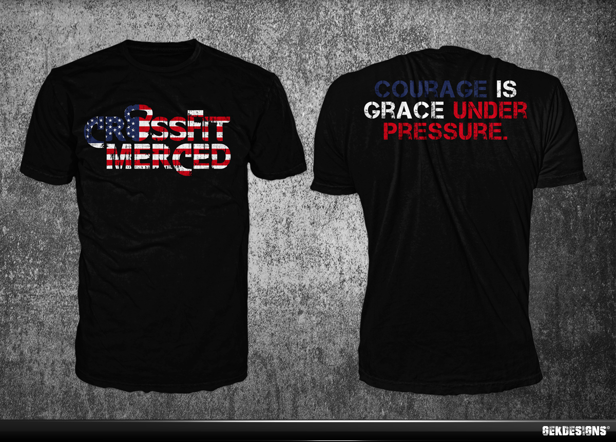 T-shirt Design by gekgrfx for CrossFit Merced | Design #3045387