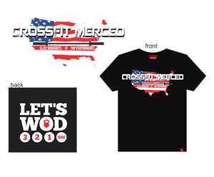 T-shirt Design by InkPink Studio for CrossFit Merced | Design: #3079896