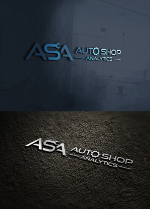 Auto Shop Analytics | Logo Design by V Solutions