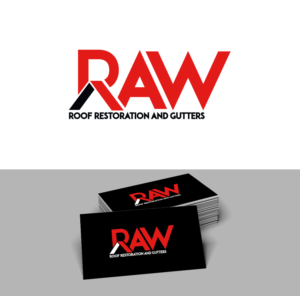 Design de Logo par trufya pour RAW Roof Restoration & Gutters | Design : #24661027