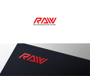 Design de Logo par lionx pour RAW Roof Restoration & Gutters | Design : #24609580