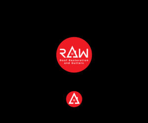 Design de Logo par saulogchito pour RAW Roof Restoration & Gutters | Design : #24639620