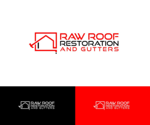 Design de Logo par abinfoteksolution pour RAW Roof Restoration & Gutters | Design #24617564