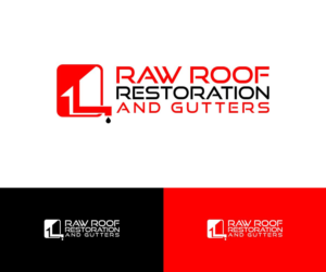 Design de Logo par abinfoteksolution pour RAW Roof Restoration & Gutters | Design : #24617566