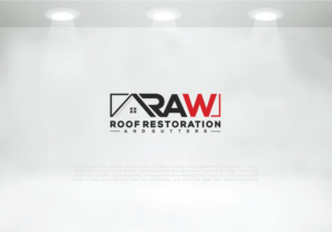 Design de Logo par solidinto pour RAW Roof Restoration & Gutters | Design : #24644660