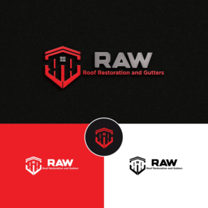Design de Logo par 2662 DESIGN pour RAW Roof Restoration & Gutters | Design : #24616670