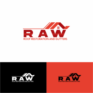 Design de Logo par Avilash pour RAW Roof Restoration & Gutters | Design : #24652342