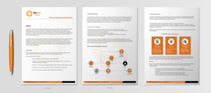Service Description Template | Stationery Design by chandrayaan.creative