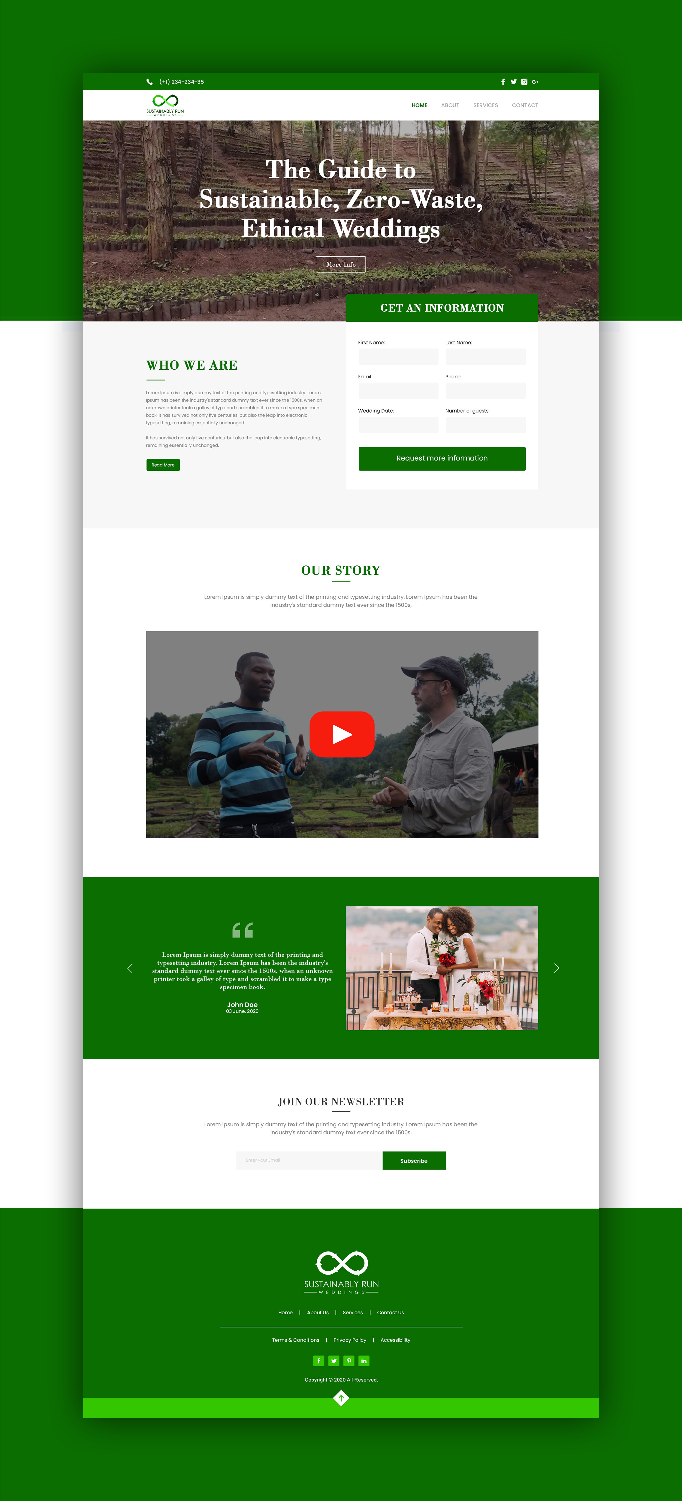 Wordpress Design by Samahir Sharif for this project | Design #24612388