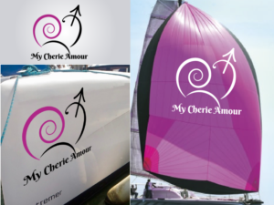 Catamaran Sailboat Logo and Spinnaker Design Project | Grafik-Design von YERR®
