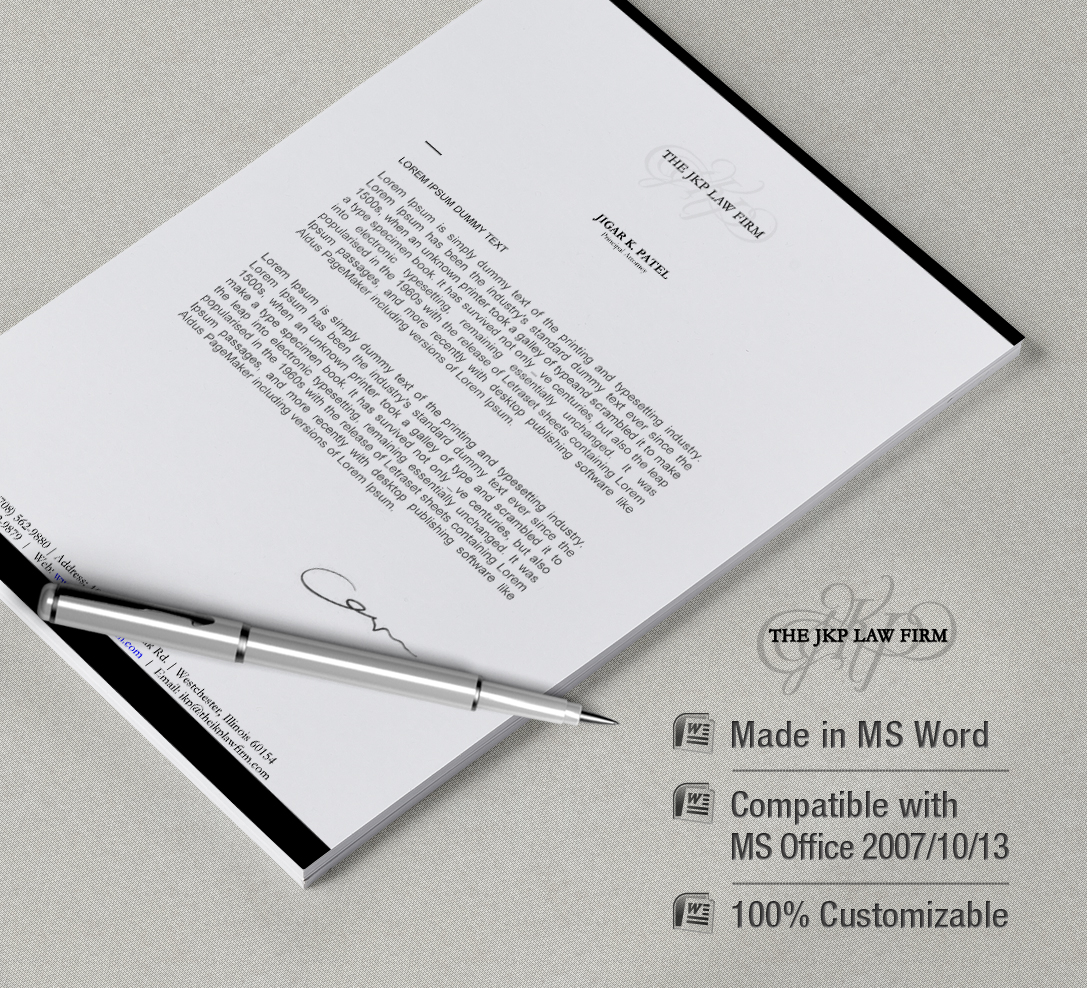 Diseño de Membrete por Creative Chamber para este proyecto | Diseño #3074406